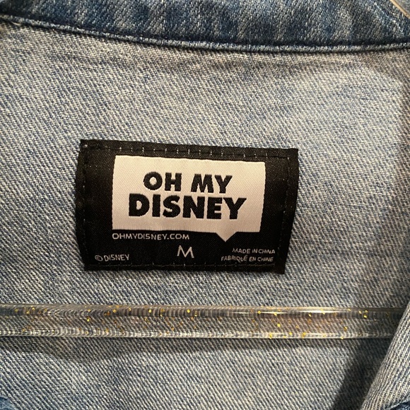 Disney oh my disney Aladdin denim jacket size M - Picture 4 of 5